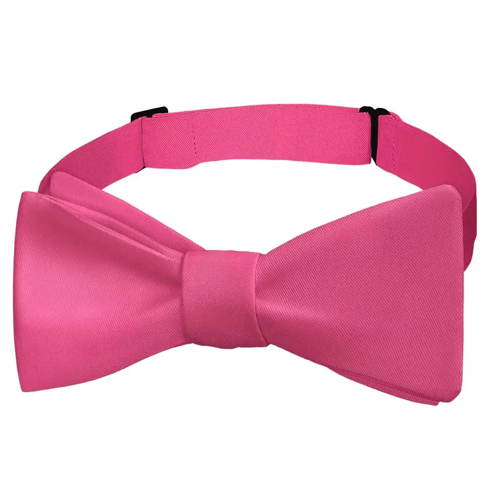 Balanced Solid Pattern Bow Tie