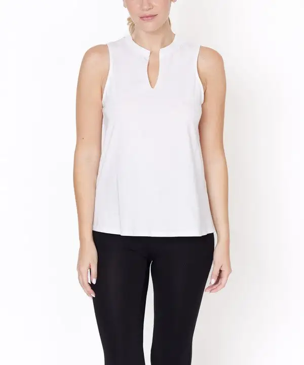 V Neck Sleeveless Tank Top