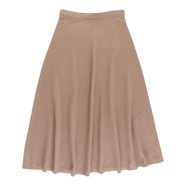 Flowy Viscose Blend Midi Skirt