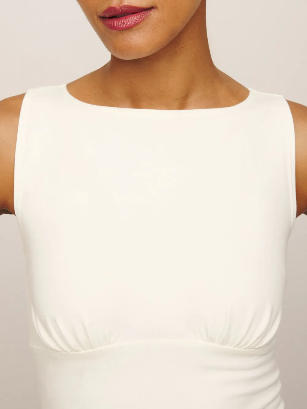 Sleeveless A Line Mini Dress