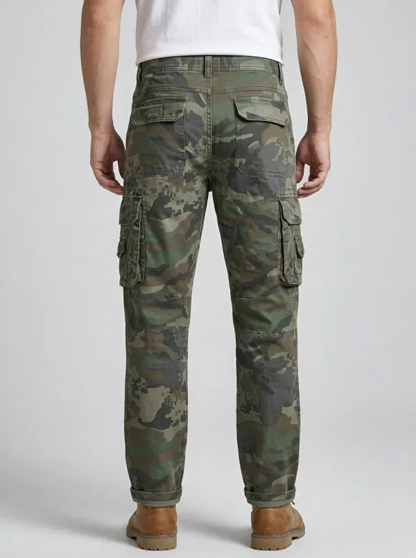 Urban-Utility Camouflage Camouflage Cargo Pants