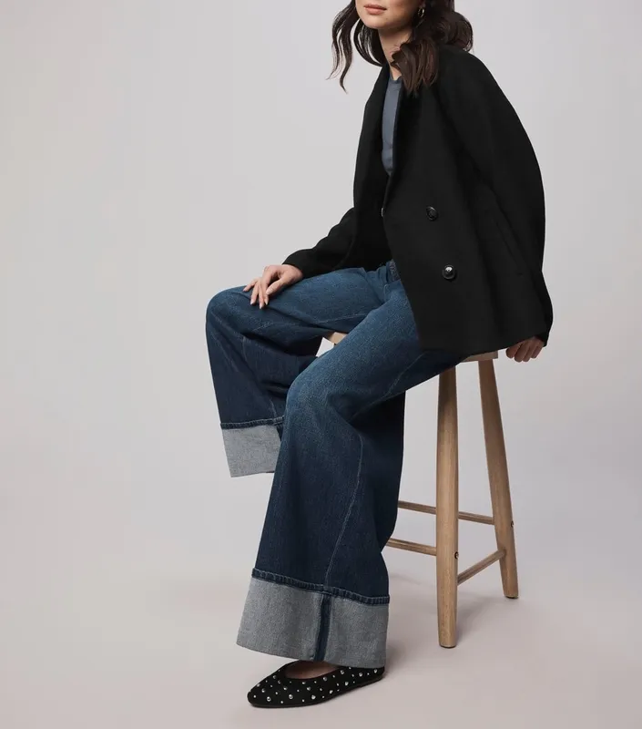 Balanced Cozy Draped Jacket