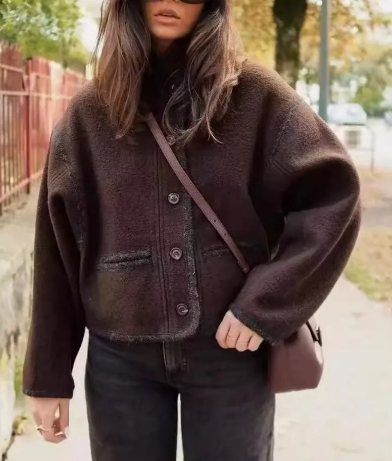Stand-Collar Classic Jacket