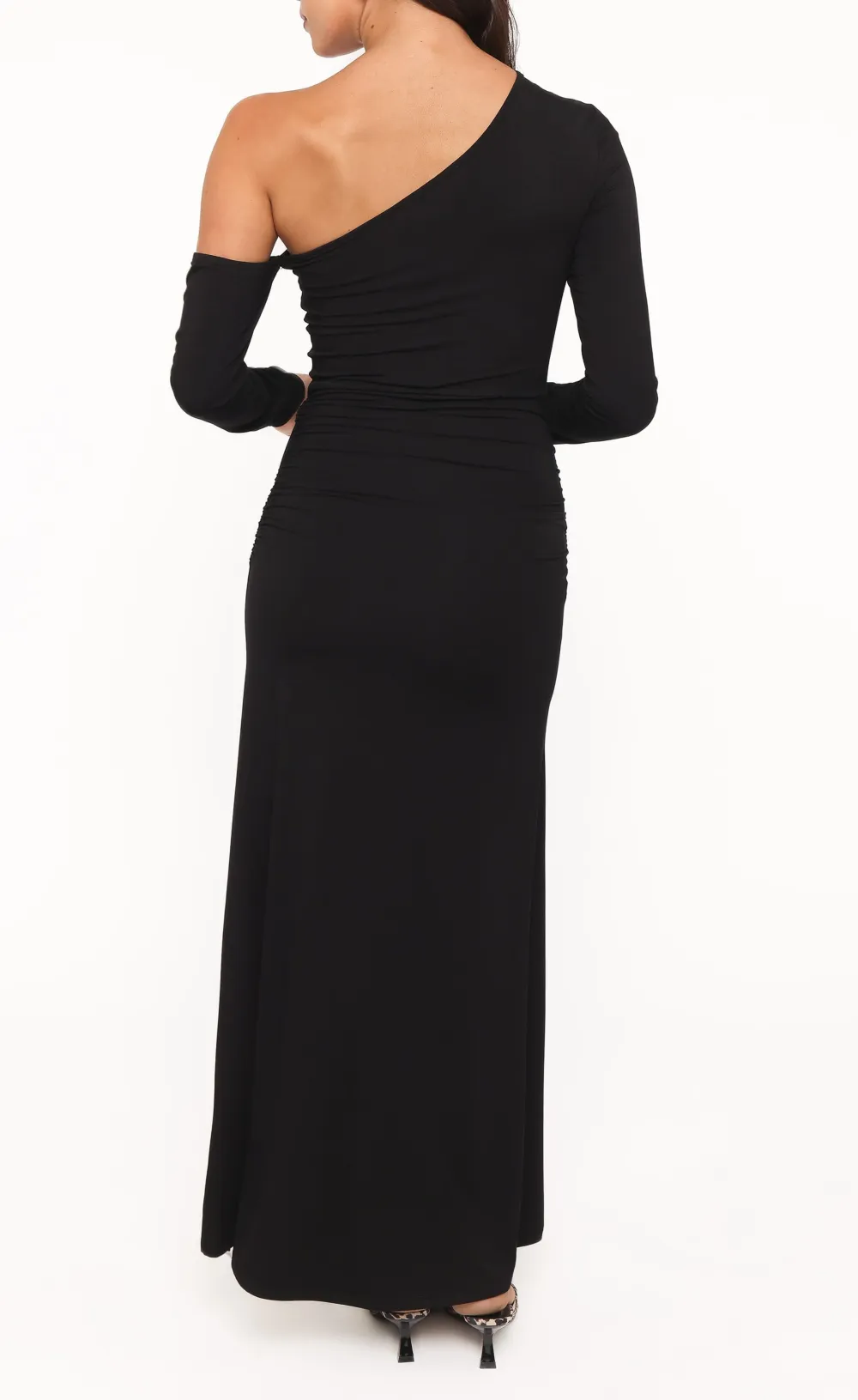 Long Sleeve Off-Shoulder Maxi Dress