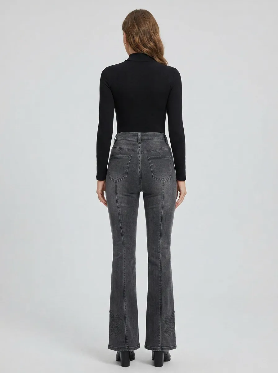 Women's High Waist Casual Denim Jeans