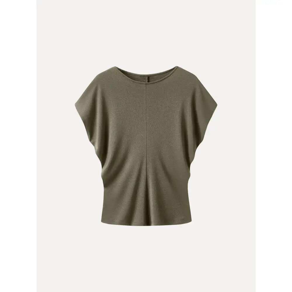 Round Neck Relaxed Summer Top