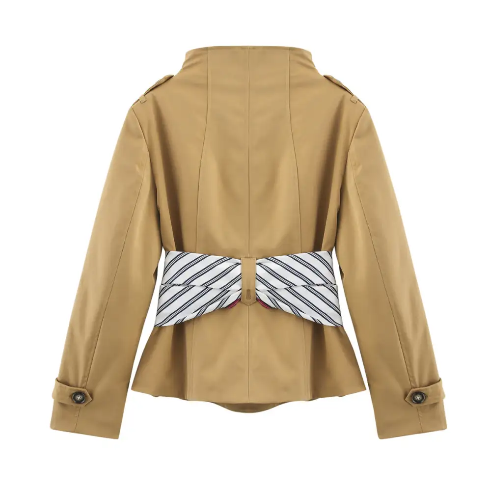Tailored Utility Trench Coat