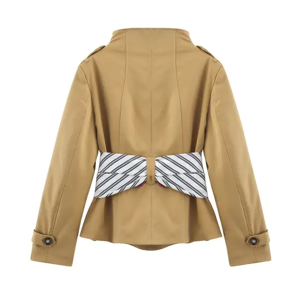 Tailored Utility Trench Coat