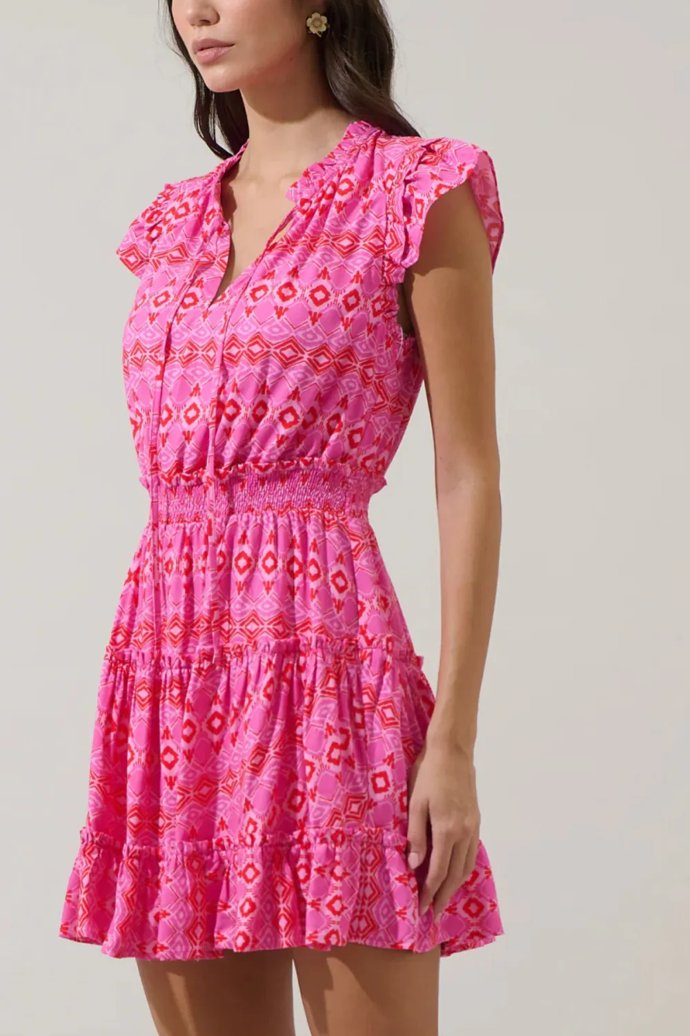 Pink Mini Dress