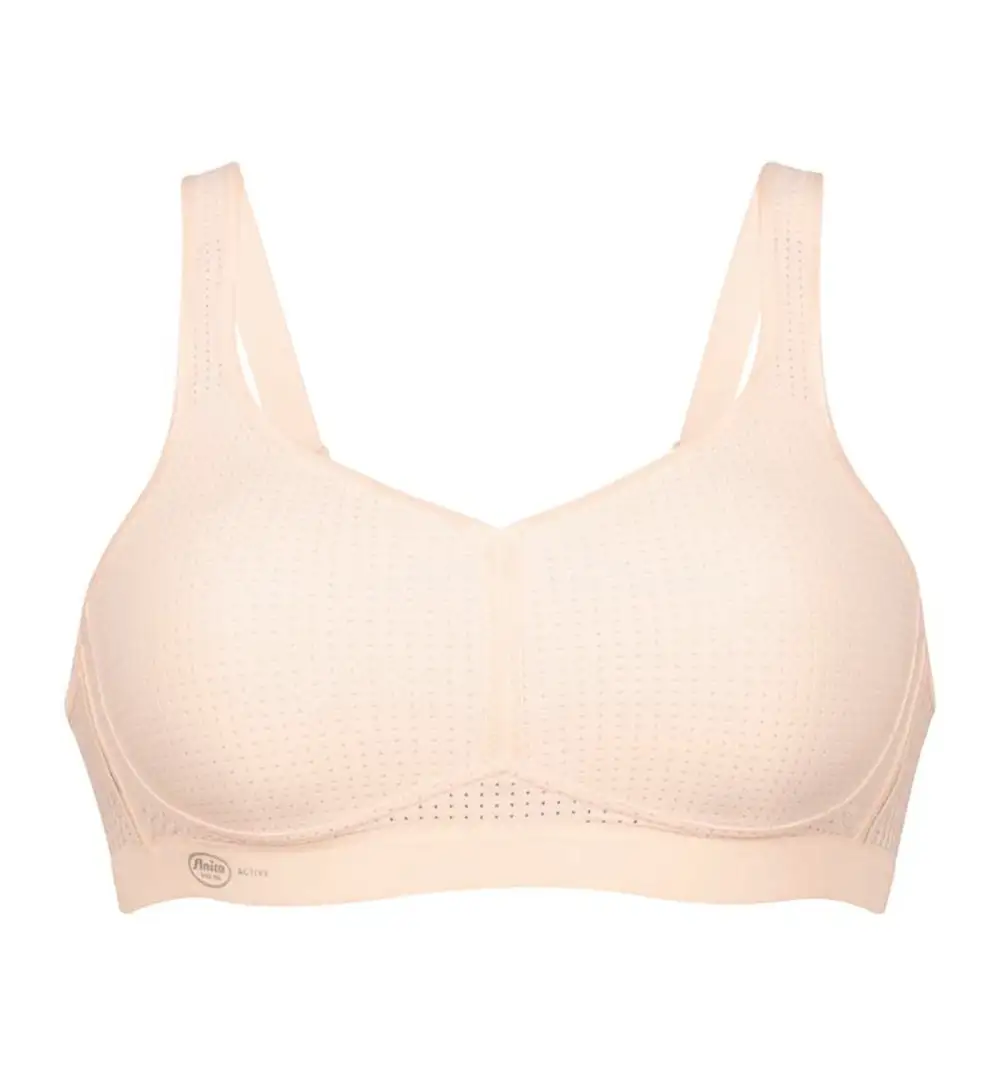 Wire Free Mesh Sports Bra