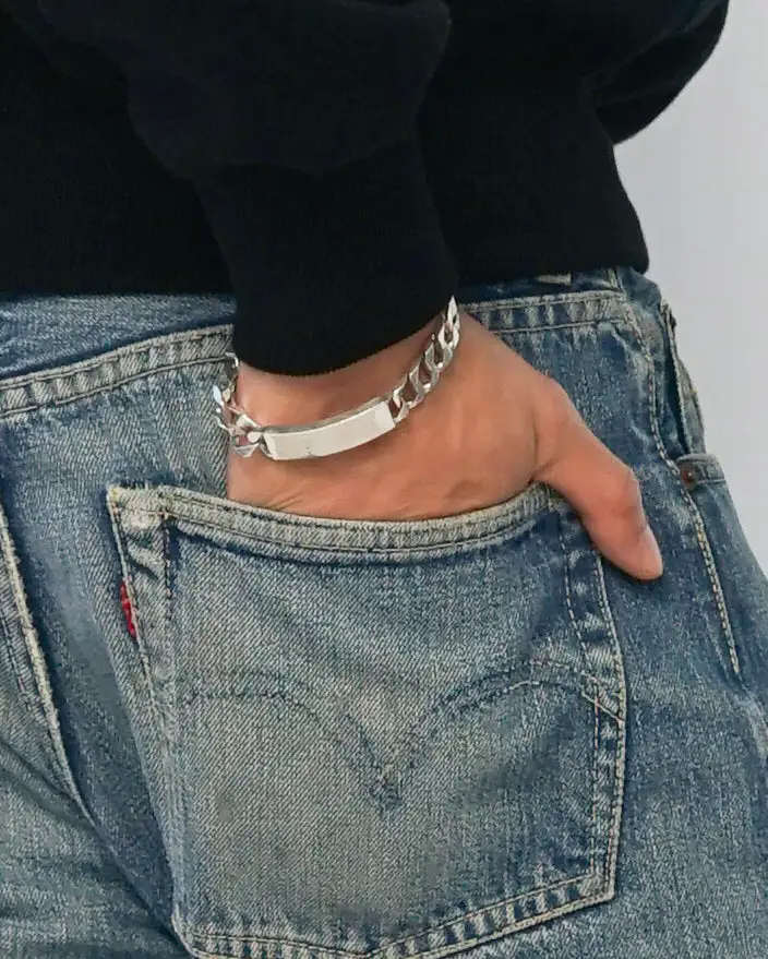 Refined Id Chain Bracelet