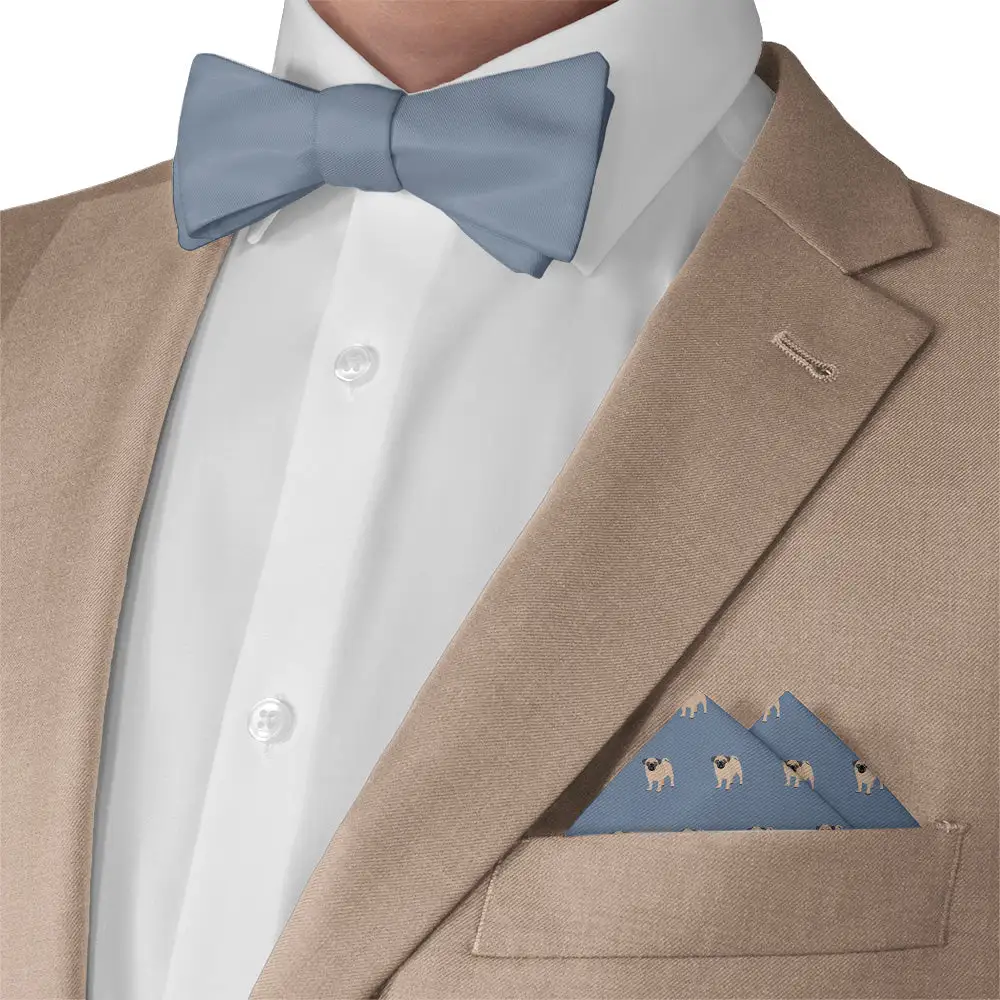 Sophisticated Decorative Animal Motif Dog Motif Pocket Square