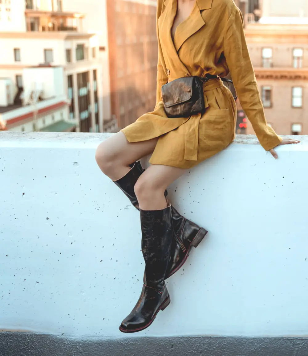 Side-Zip Lace-Up Everyday Boots