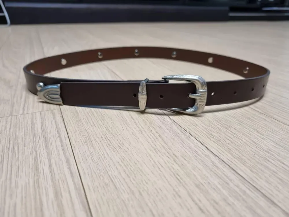 Classic Buckle Soft Leather Belt
