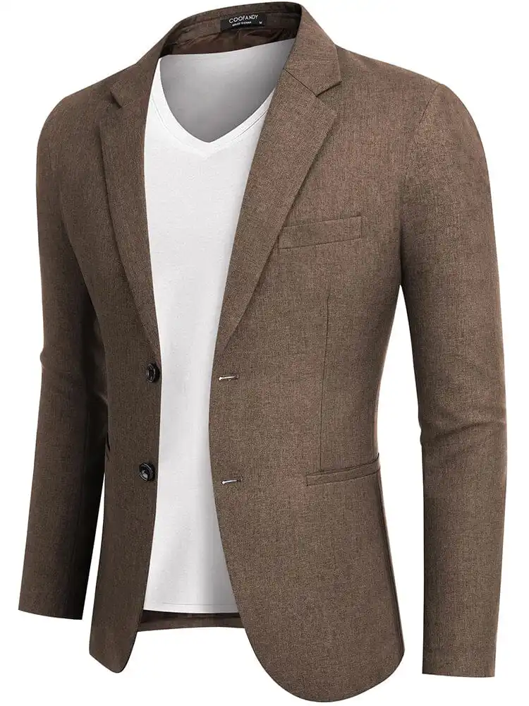 Classic Two Button Suit Jacket