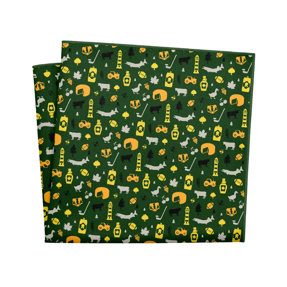 Neat Elevated Suit Pocket Square