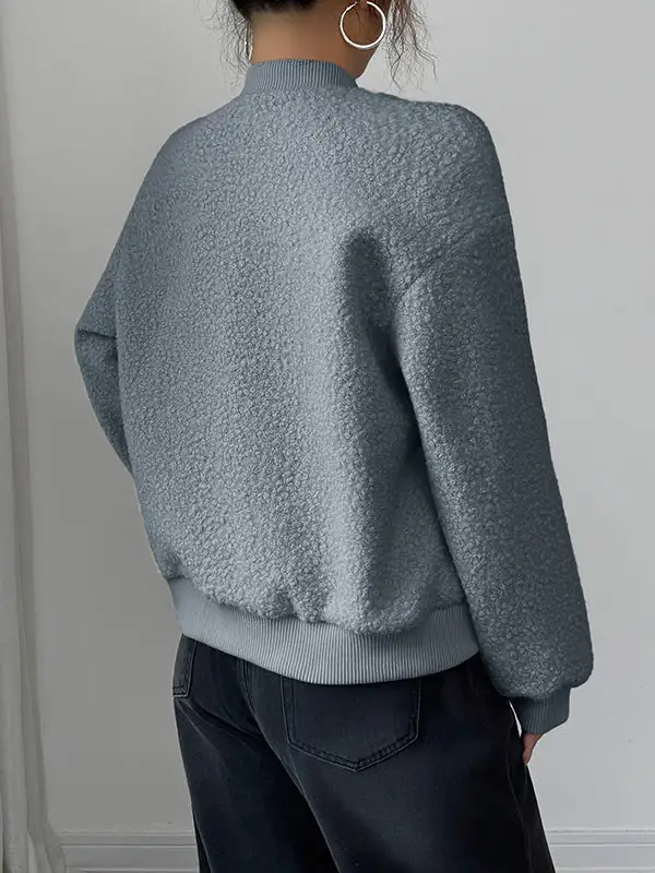 Streetwear Button Front Jacket