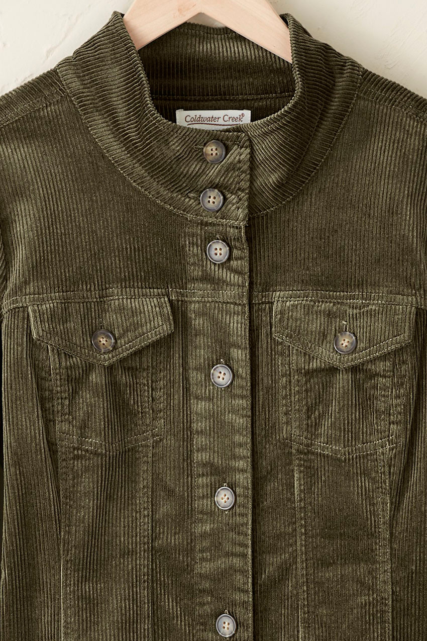 Corduroy Shirtdress