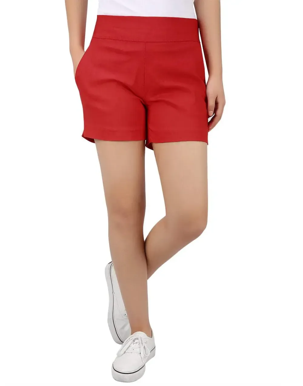 🔥Women's High Waisted Chino Shorts