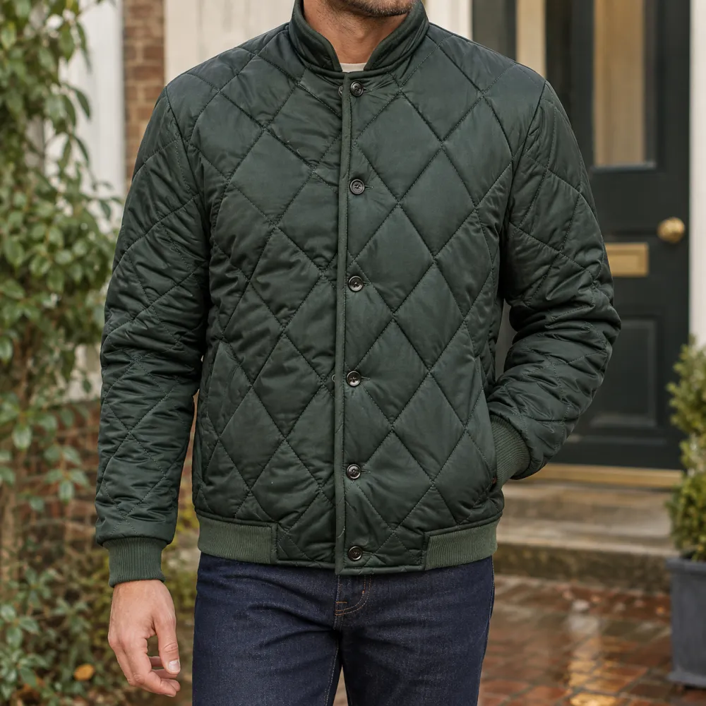Quilted Woven Jacket