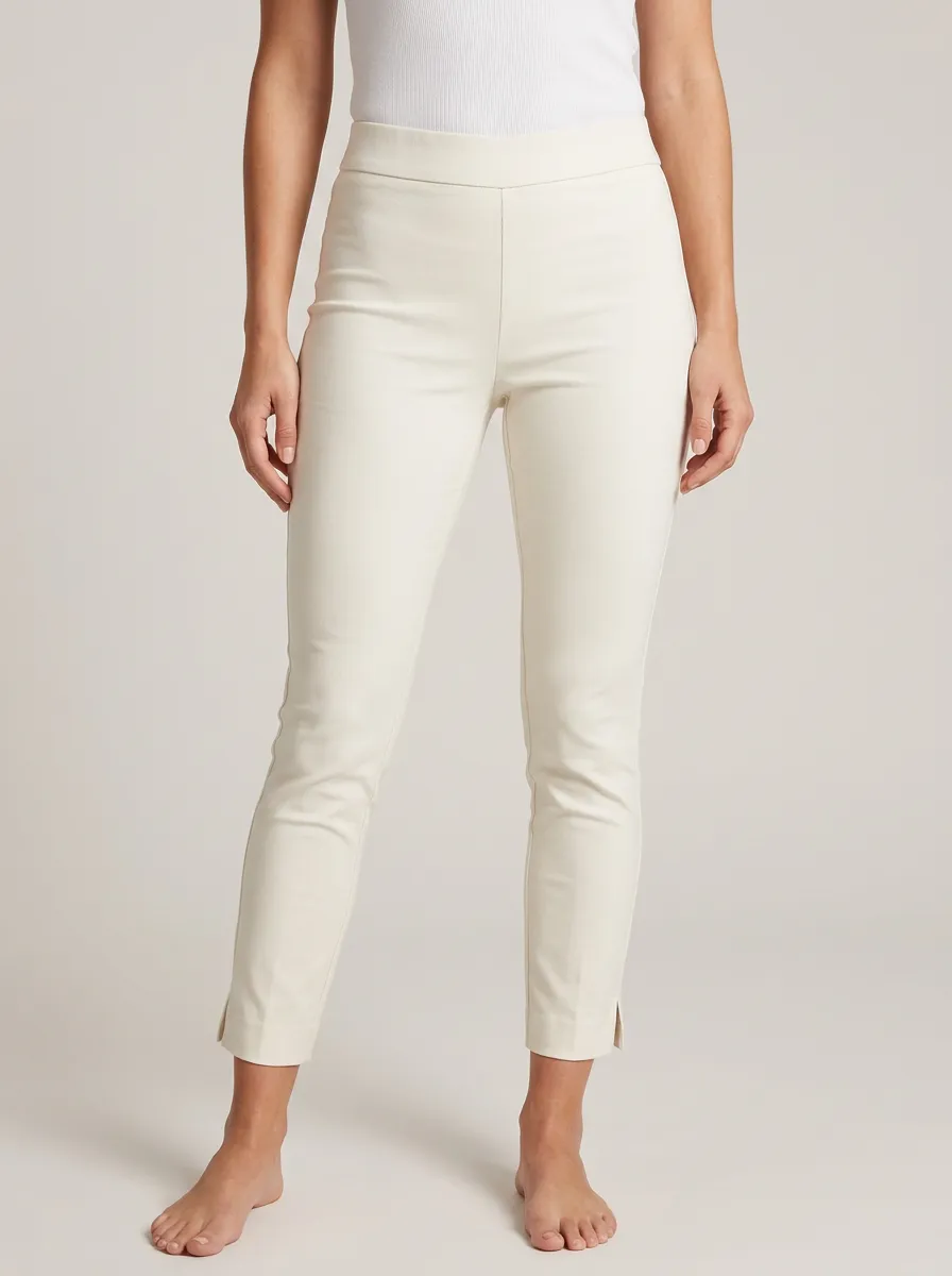 Stretch Casual Women's Stretch Mid-Rise Pants