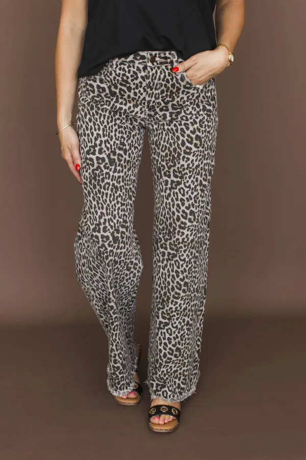 High-Rise Wide Leg Clean Finish Jeans