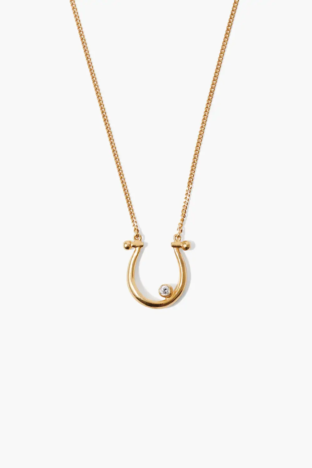 Minimal Profile Refined Statement Necklace