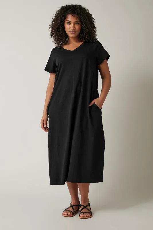 Black Premium Cotton Dress
