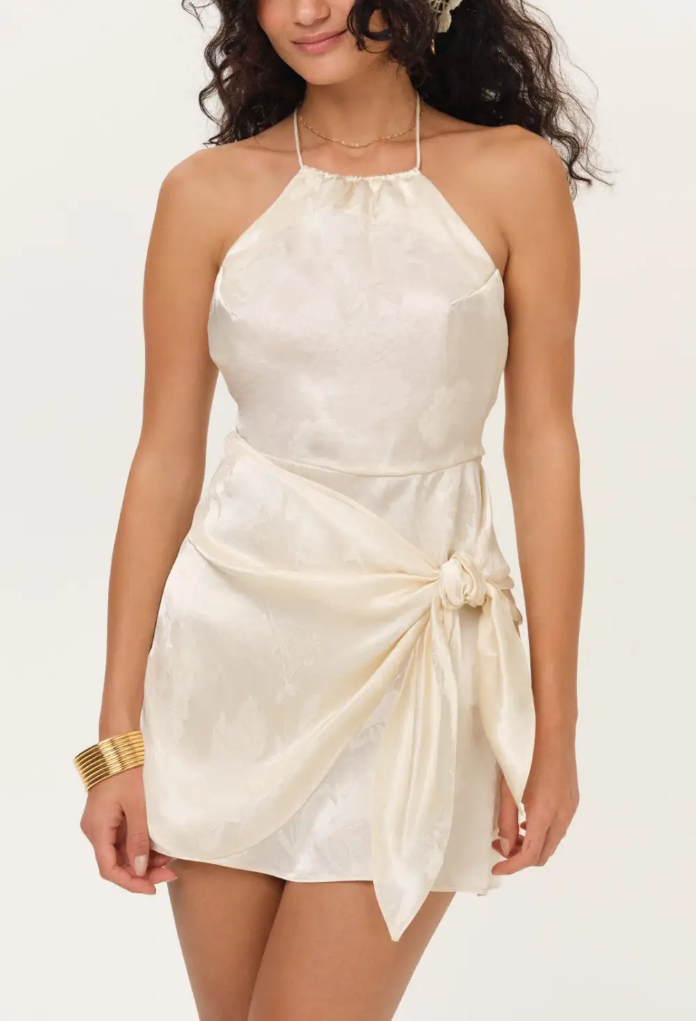 Wrap Mini Easy Fit Dress