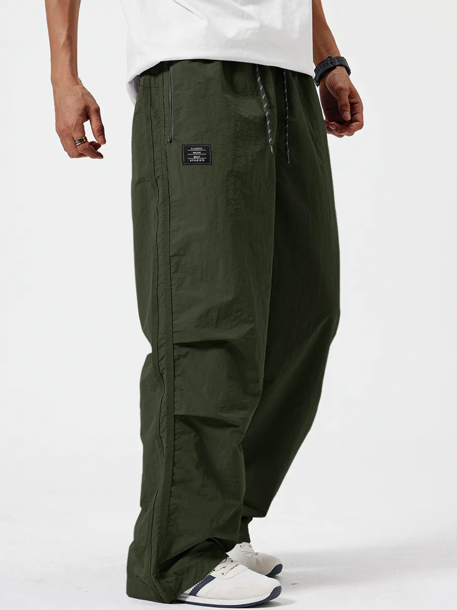 Pocket Seamed Detail Trousers