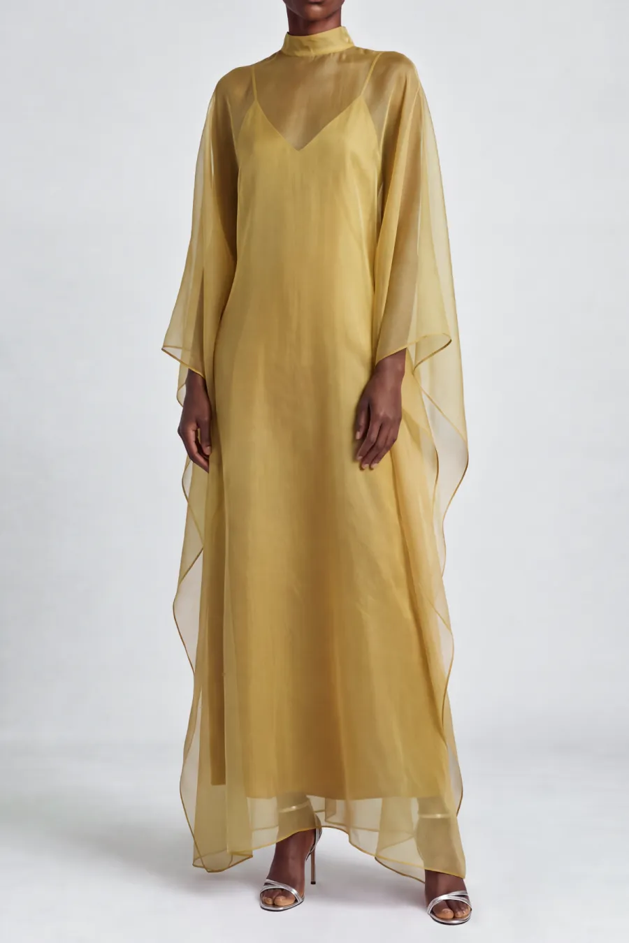 High Neck Maxi Dress