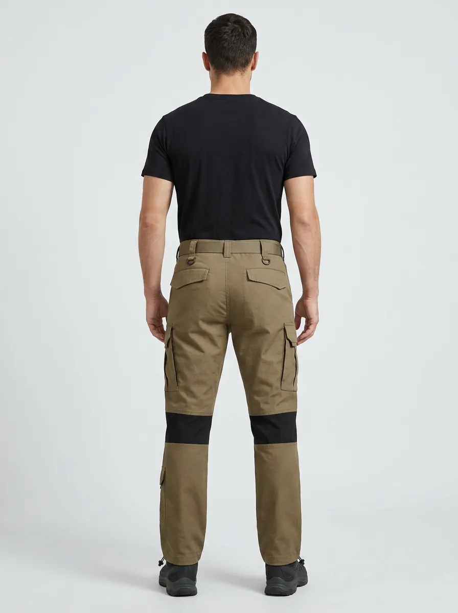 Practical Outdoor Tactical-Inspired Cargo Pants with Field-Inspired Detailing