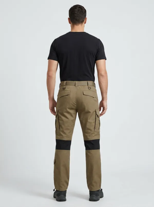 Practical Outdoor Tactical-Inspired Cargo Pants with Field-Inspired Detailing