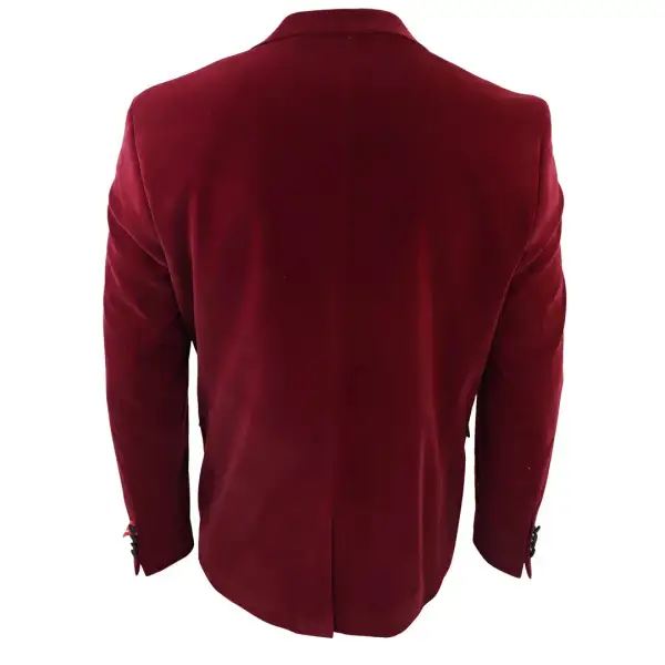 Men S Wine Velvet Tux