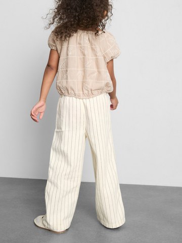 1.5-9yrs | Pinstripe Wide Leg Jeans detail 1