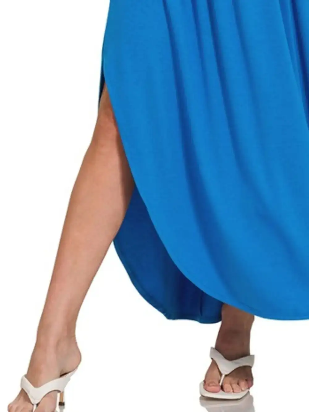 Draped Relaxed Fitted Skirt
