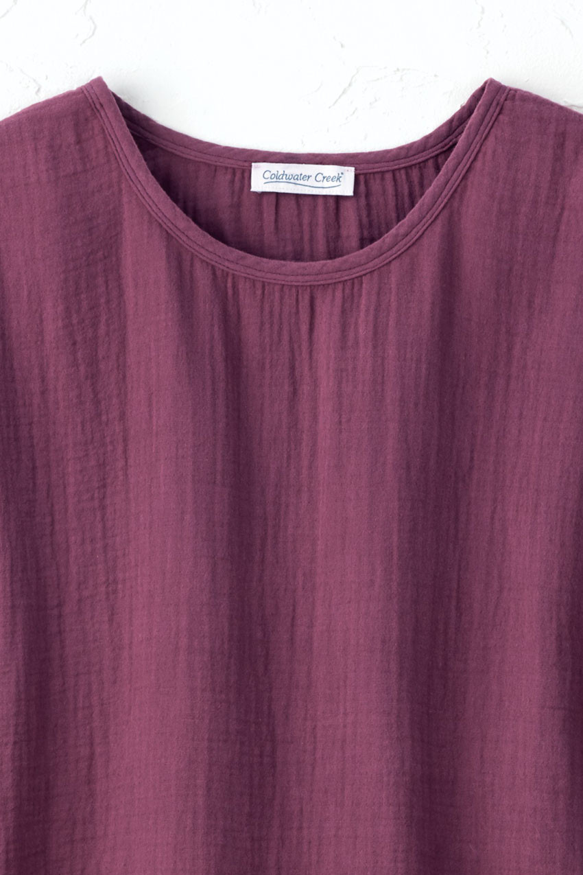 Summer Breeze Gauze Dolman Top