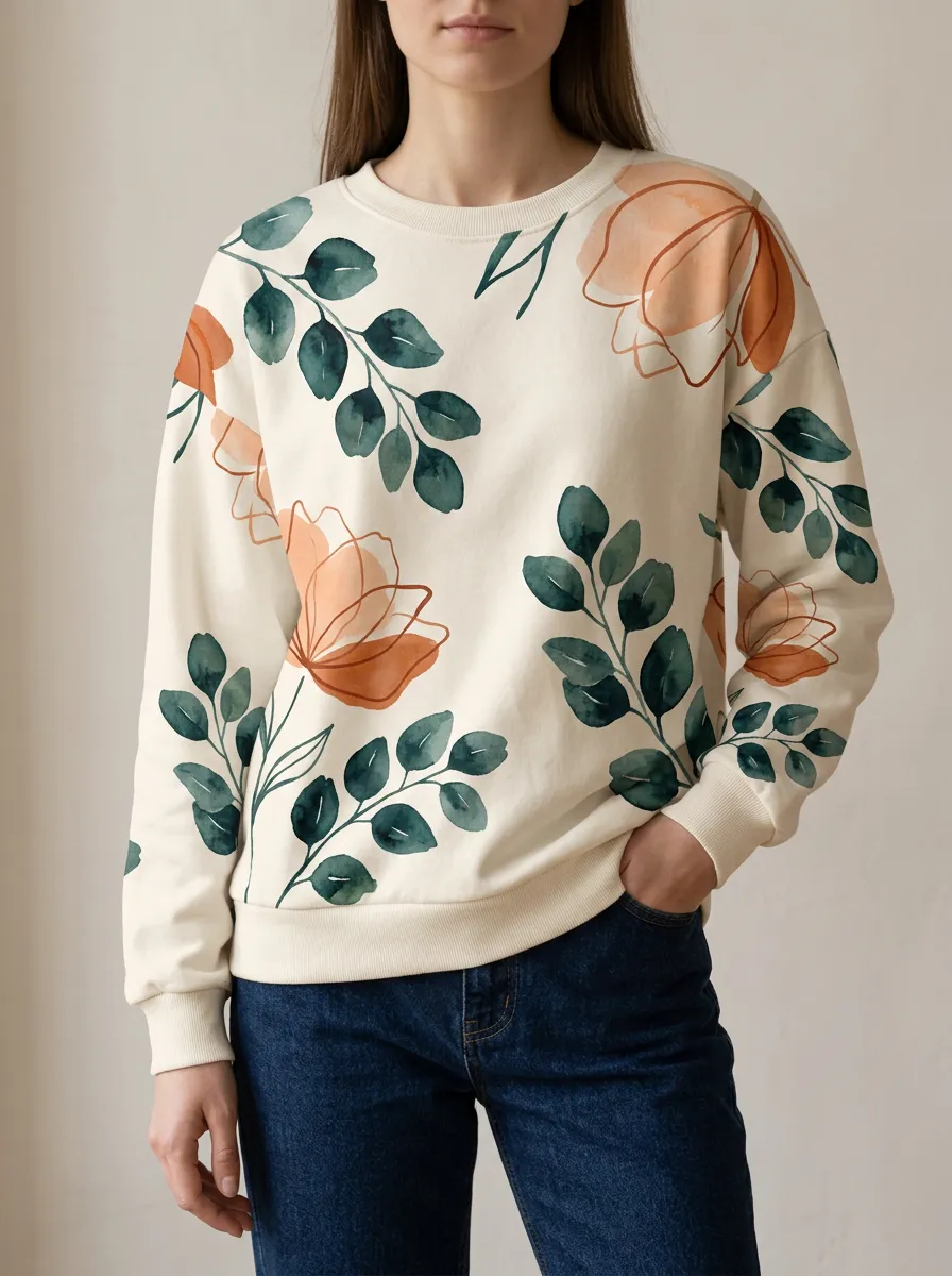Relaxed Graphic Sweatshirt