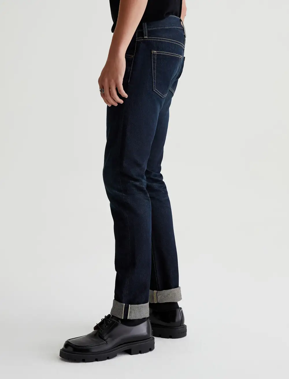 Men's Slim Straight Twill Jeans