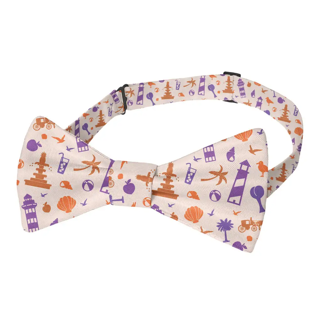 Pineapple Heritage Motif Bow Tie