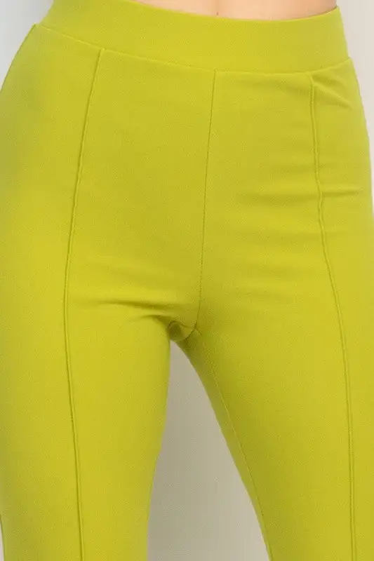 Chic High Rise Flared Pants