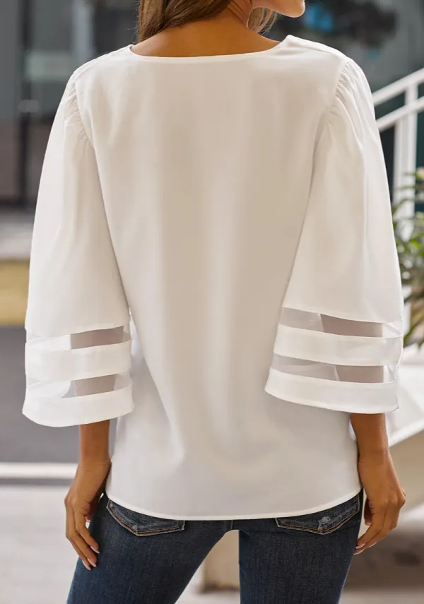 V Neck Blouse