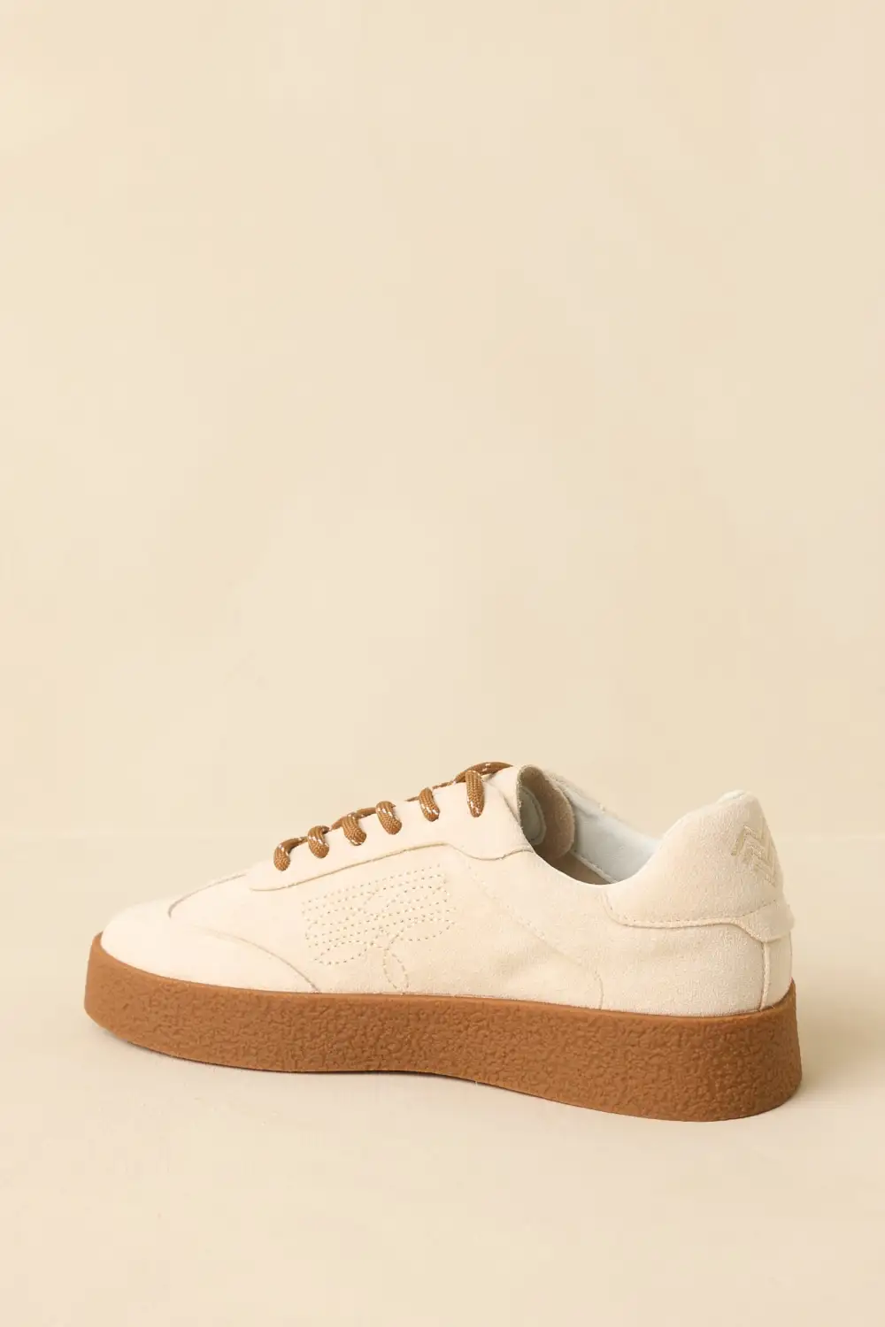 Suede Lace Up Sneakers