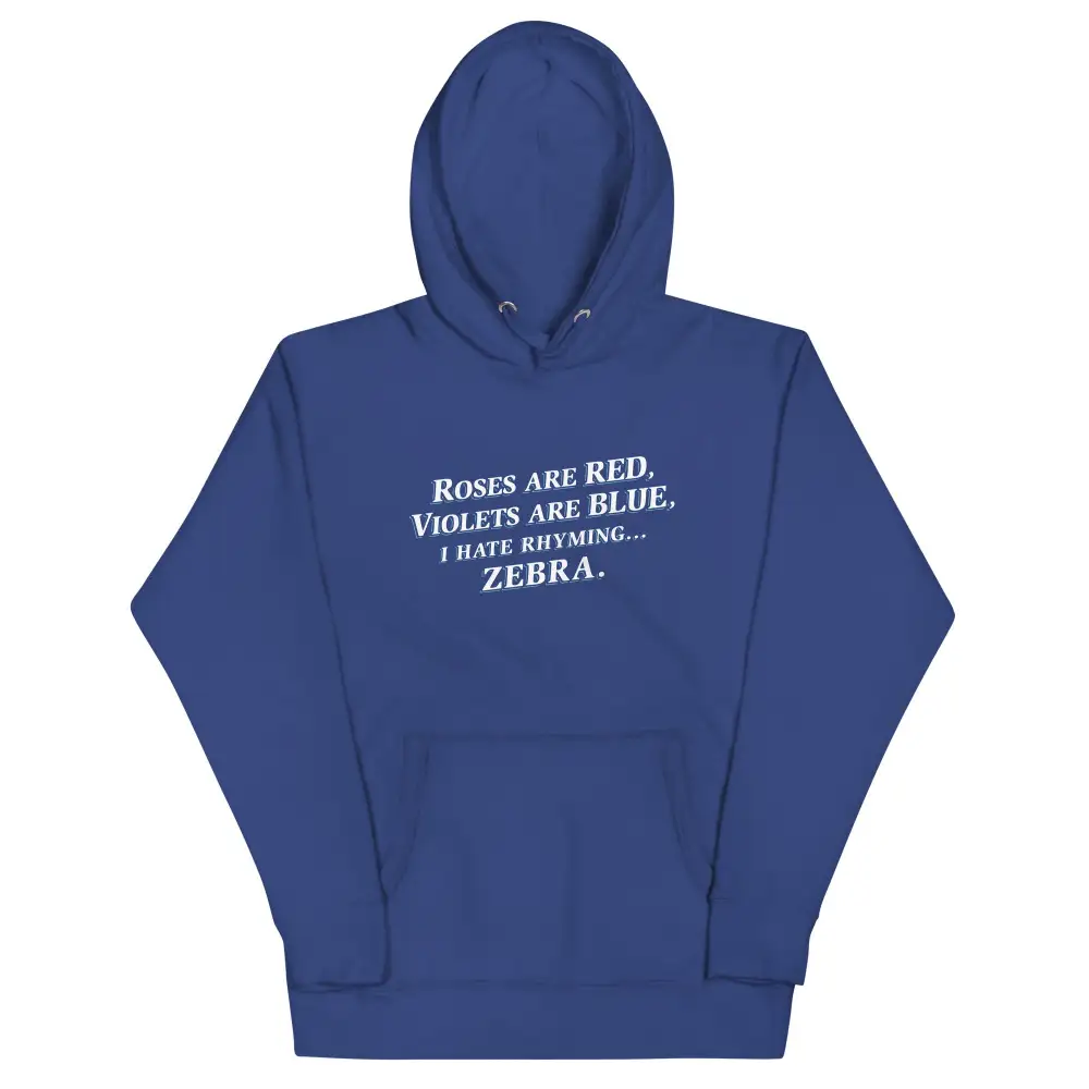 Hate Rhyming Unisex Comfort Hoodie