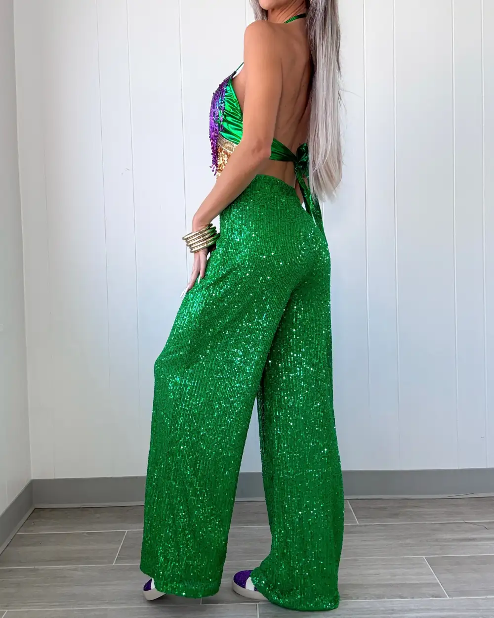 Contemporary Classic Wide-Leg Pants