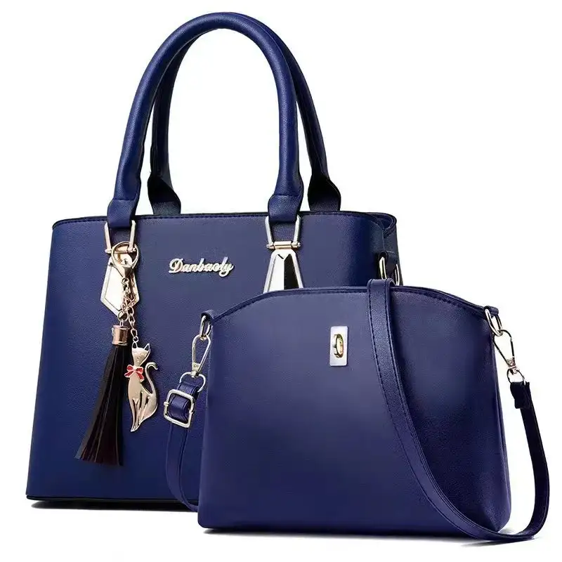 Everyday Elegance: Casual Satchel And Crossbody Bag Set