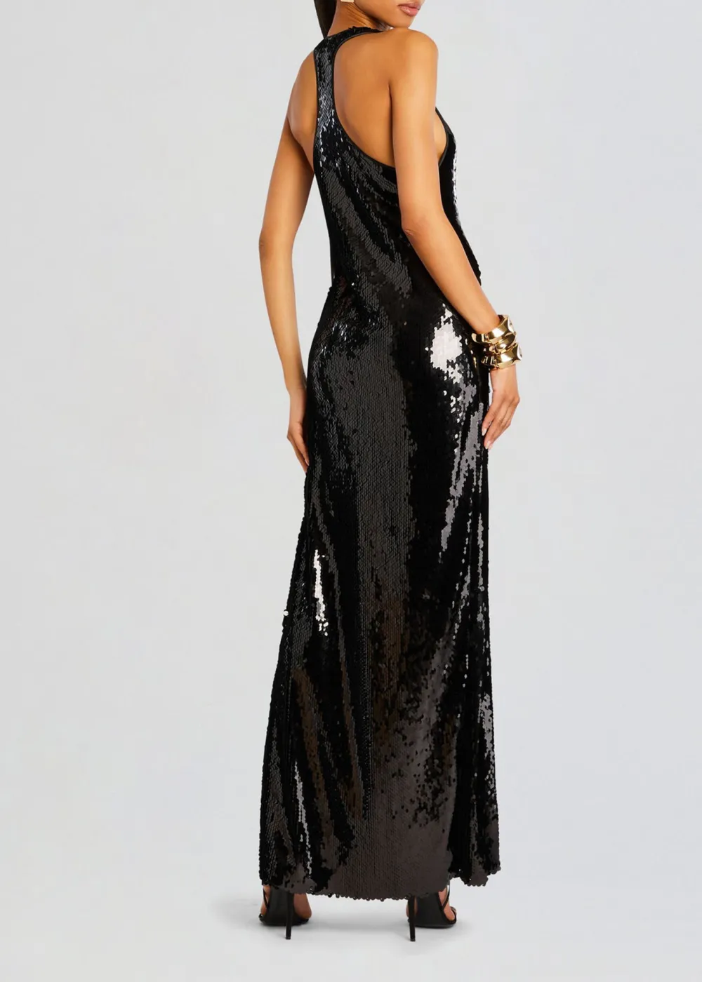 Sequin Tank Maxi Dress