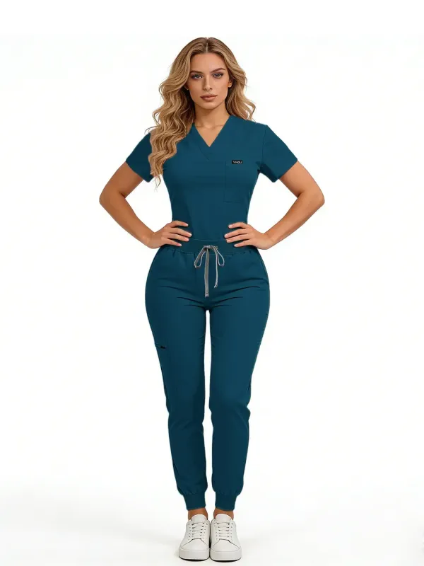 Women's Medical Scrubs Set
