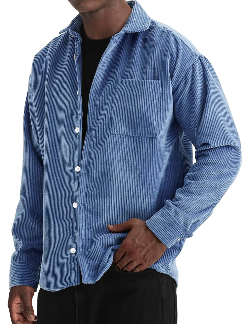 Modern Corduroy Pocket Shirt