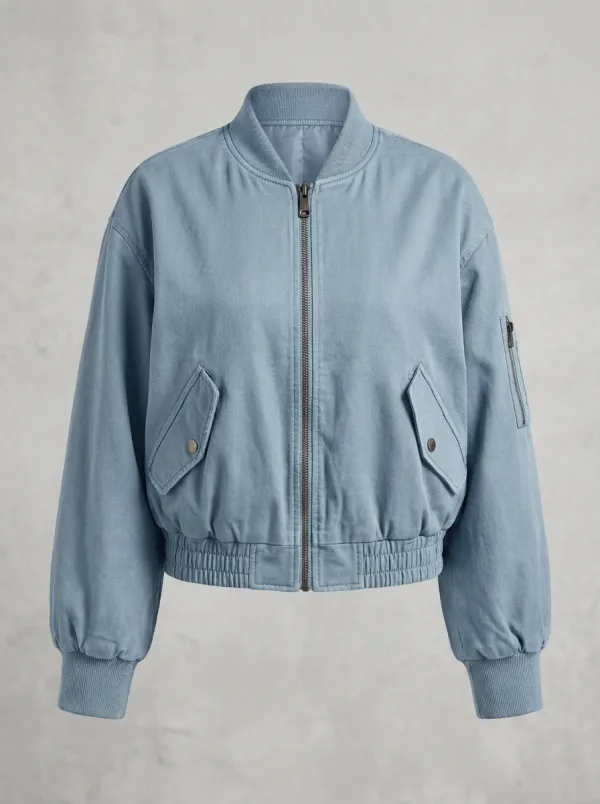 Casual Utility Bomber Women's Casual Jacket